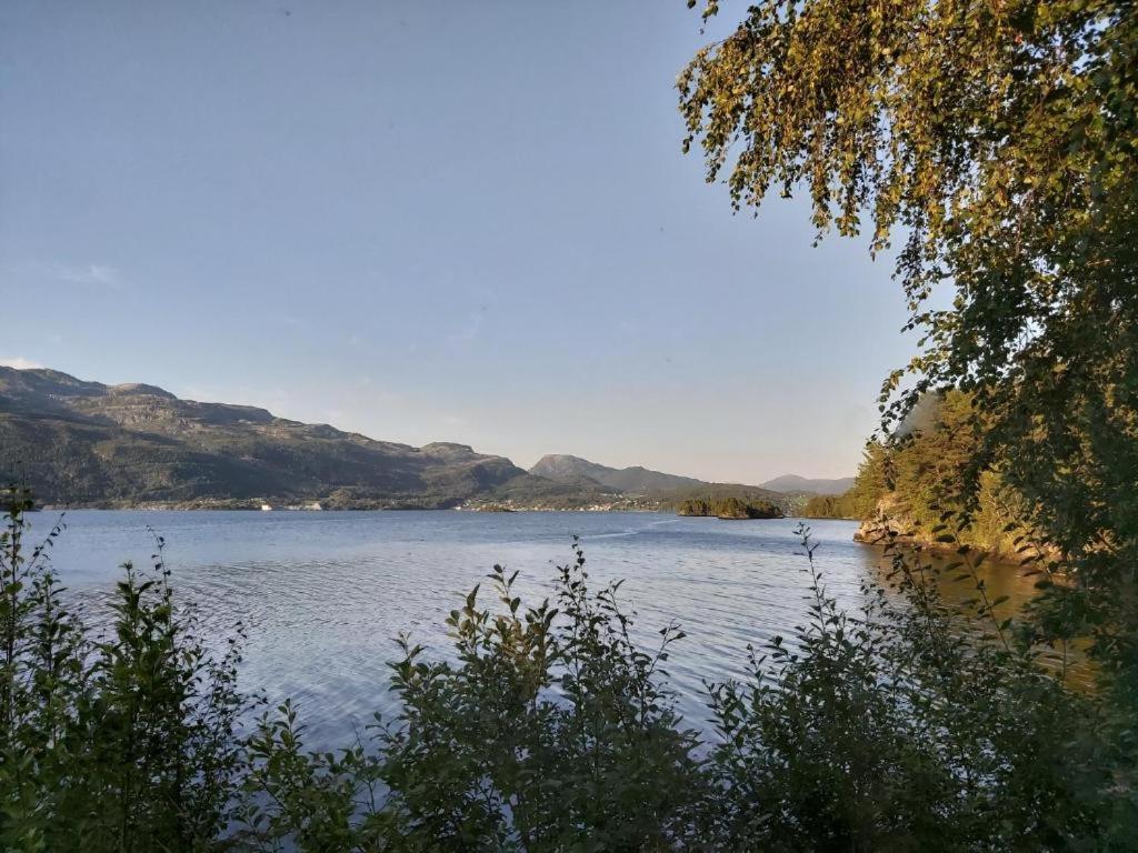 Teigen Leirstad, Feriehus Og Hytter Eikefjord Esterno foto